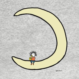 Moon and alto sax T-Shirt